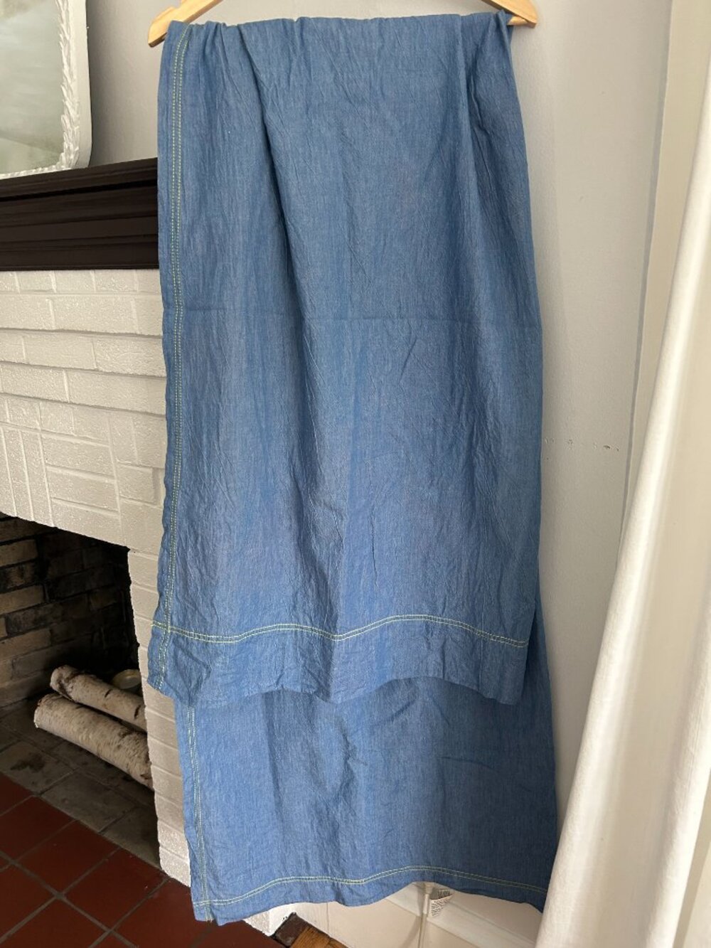 GAP Home Denim Curtains (2) Size 48x84